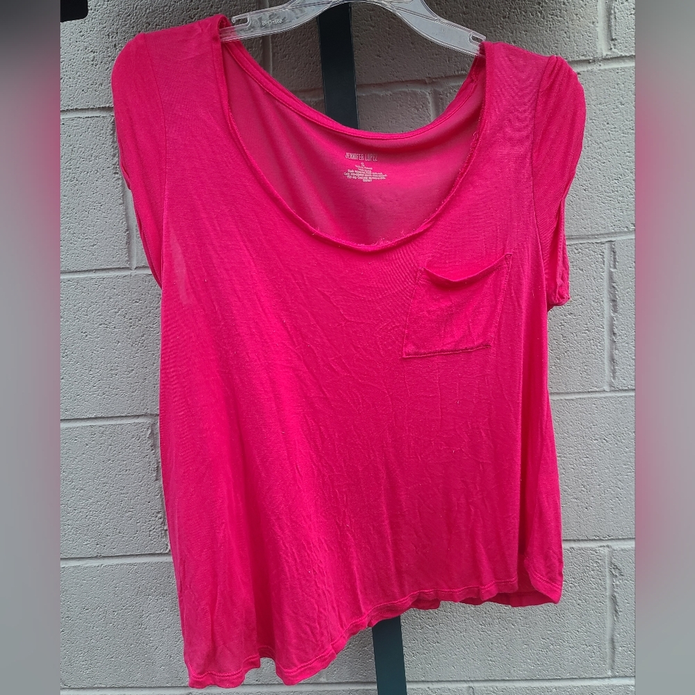 Small Pink Crewneck Tee